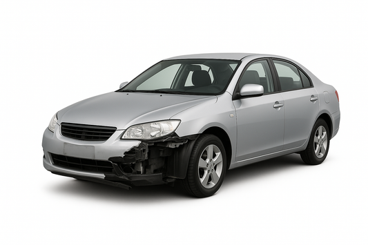 Dismantled Saloon Car